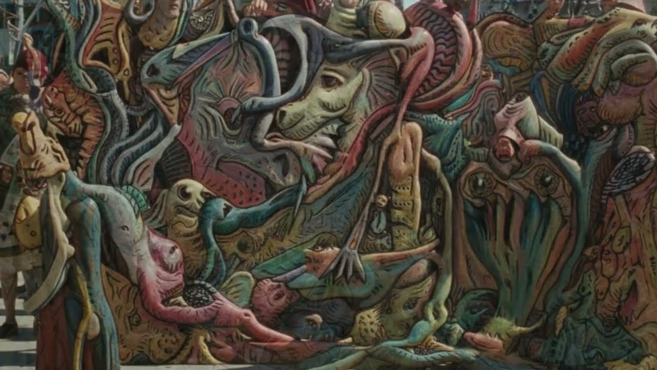 'Als automatisch tekenen tastbaar wordt' - Film van Willem den Broeder - Surrealisme