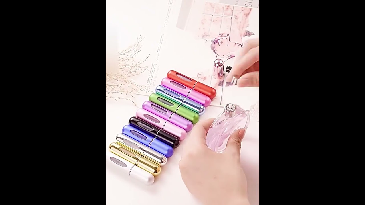 Botella de Perfume Port&aacute;til Mini Recargable
