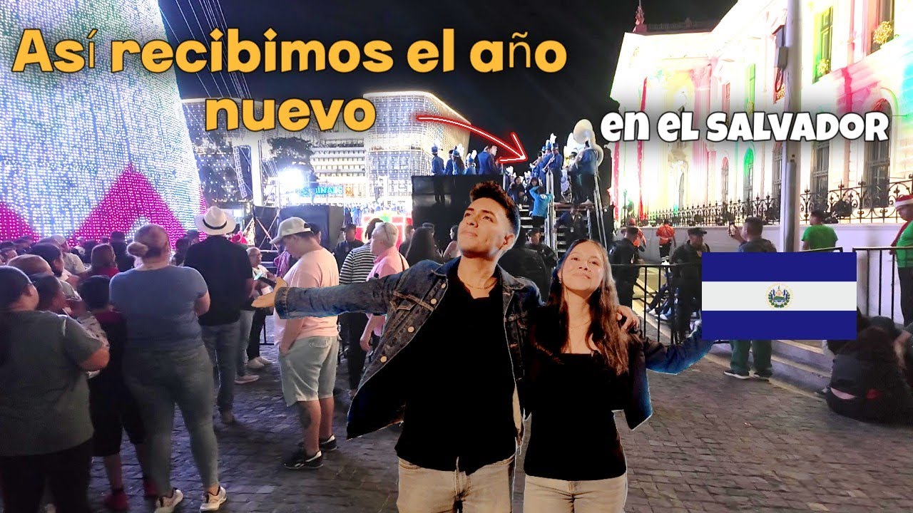 Primer dia del año en el Centro Historico de EL SALVADOR 🇸🇻 y Nos Sorprendio...