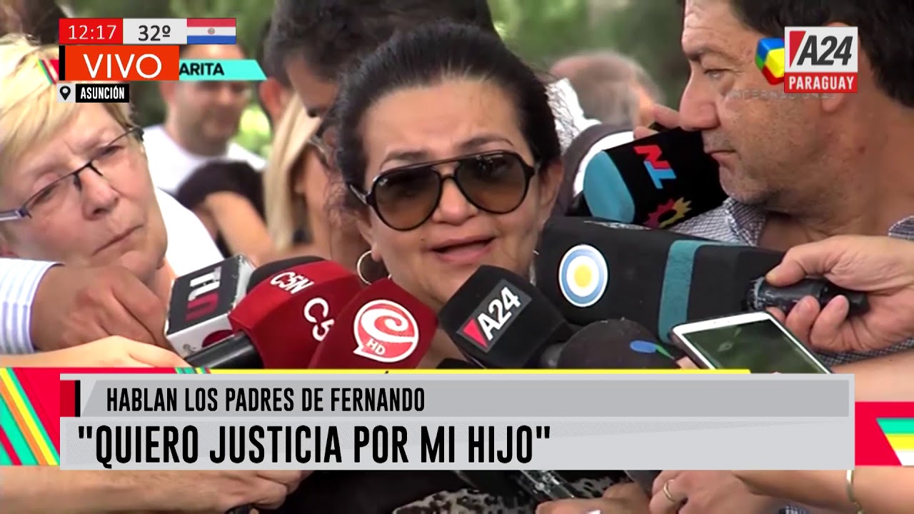 #AHORA - Hablan los padres de Fernando Baéz