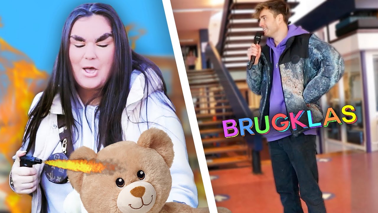 BOZE EX & INBREKEN BIJ BRUGKLAS SCHOOL! 💀🚫 | #SCHOOLTOUR S2E26