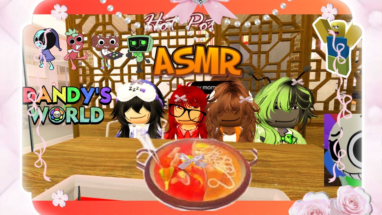 HOT POT WITH FRIENDS FT Rott3n_applless | DANDYS WORLD COSPLAYS ✿⊹˚.🍒🧸