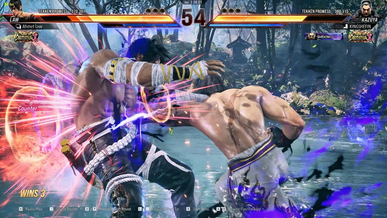 Tekken 8 law online (Ranked) Matchs