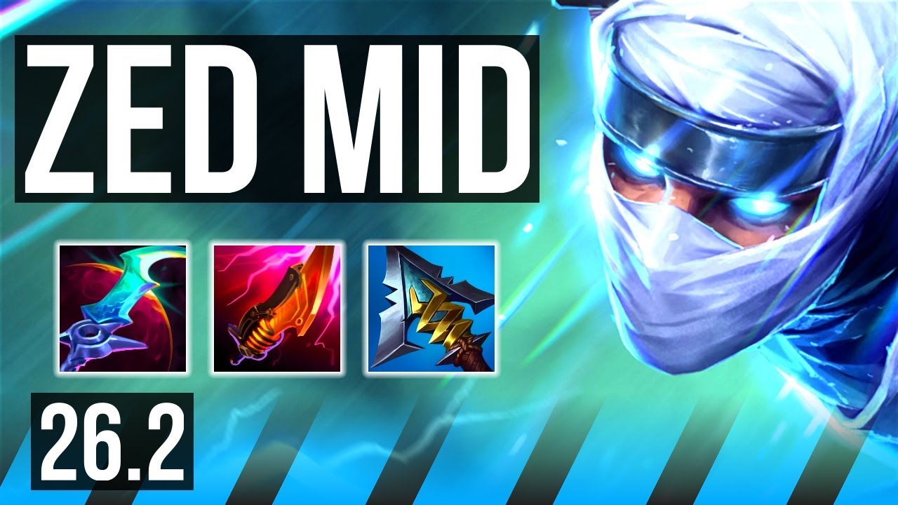 ZED vs IRELIA (MID) | KR Master | 26.2