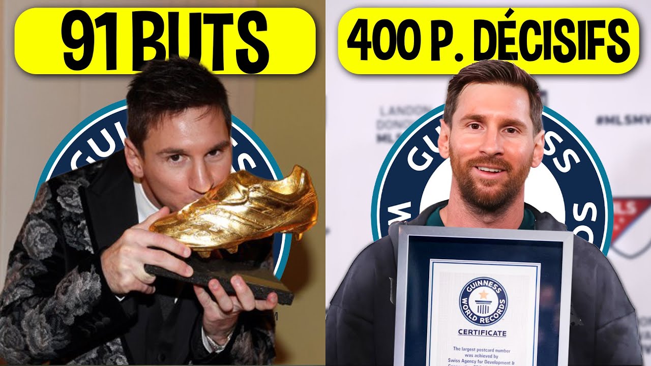 1 Record que Messi a battu à CHAQUE âge