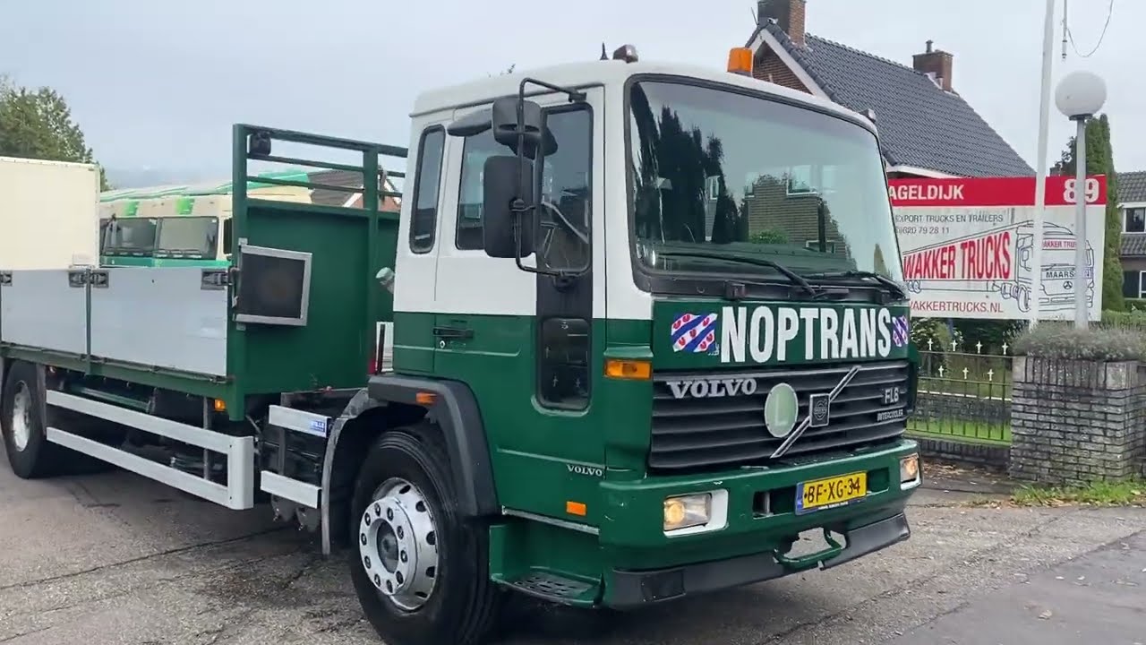 Volvo FL6 18 4x2 open box HOLLAND Truck