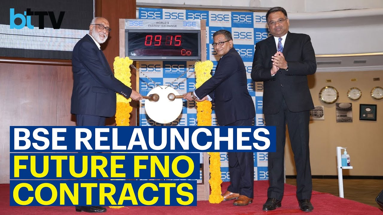 Relaunch Of S&P BSE Sensex And S&P BSE Bankex Derivatives Contracts