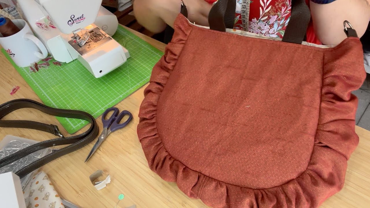 🌹 Tutorial BORSA Cinzia con cartamodello GRATIS  cucito creativo  susi