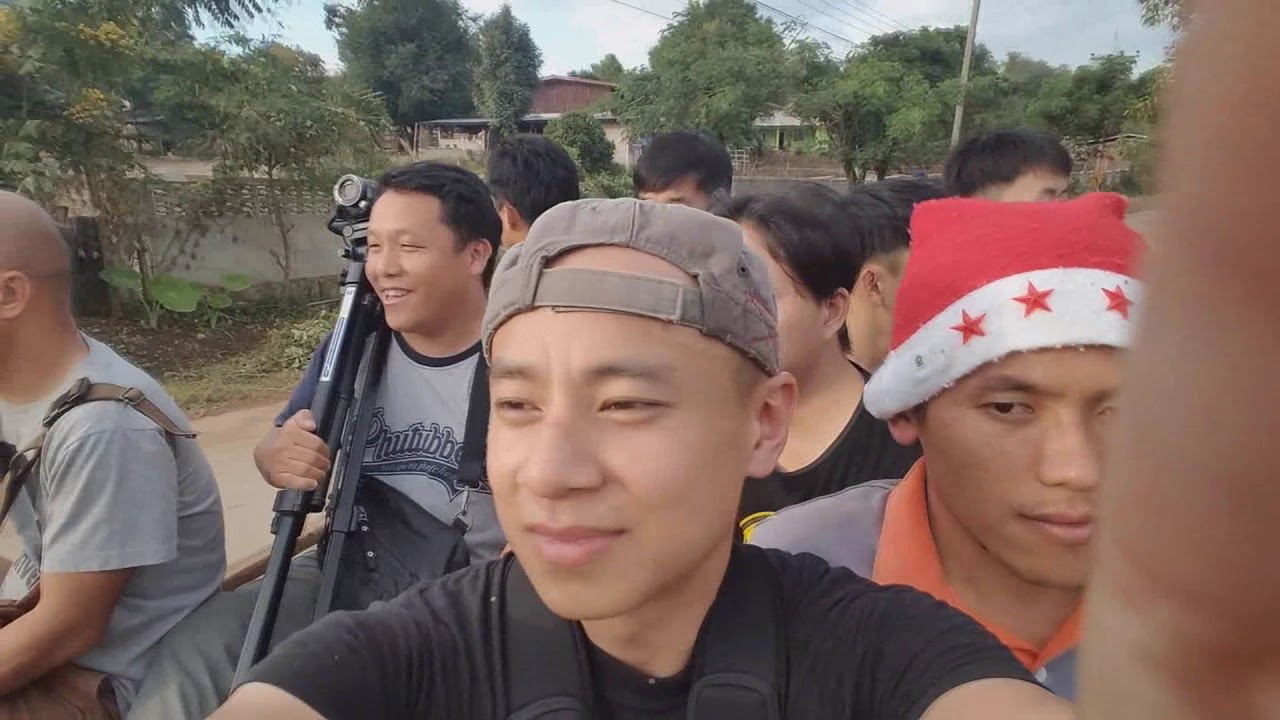 Out in Thailand visiting a Hmong village
