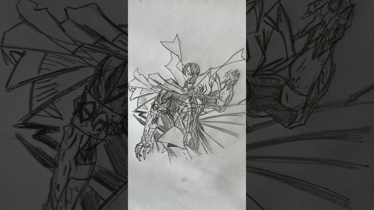 SPAWN IS IN INVINCIBLE!!!! #spawn #invincible #imagecomics #toddmcfarlane #drawing #dc