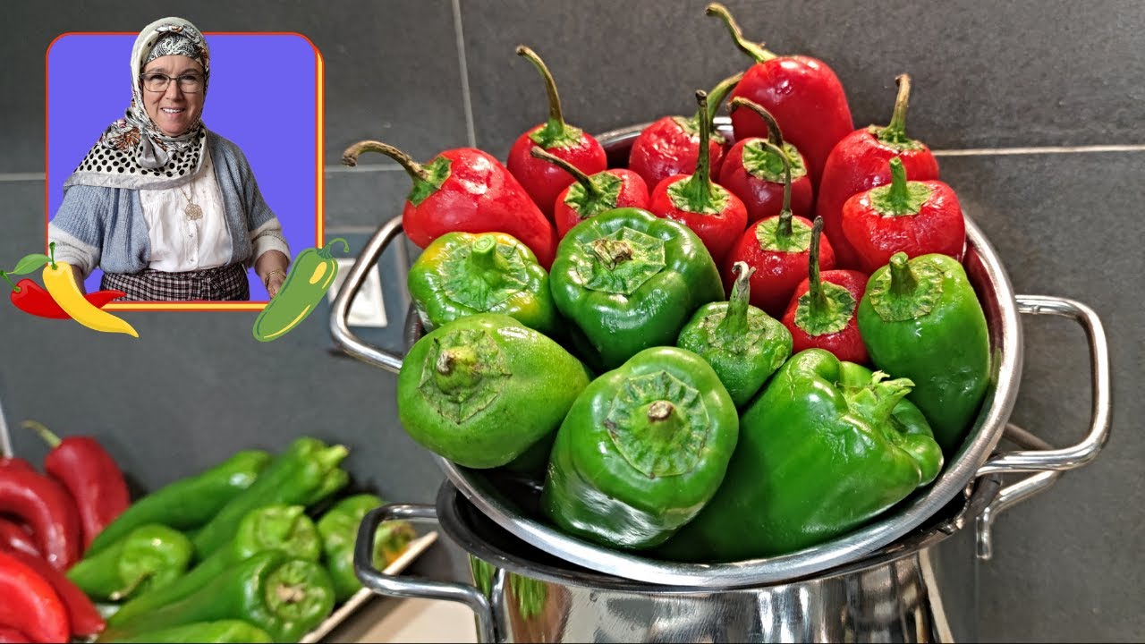 كيفاش تحضري الفلفلة 💪 وتهناي منها طيلة شهر رمضان 🌙 وطريقة الاحتفاظ بها / chhiwat ramadan 2021