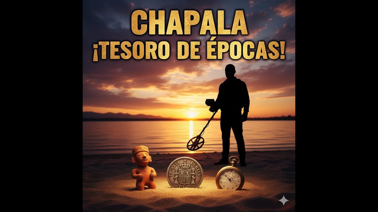 ¡ENCONTRÉ ALGO ÉPICO! 🤯 | Chapala: El Lago Que Esconde 15,000 Años de Historia #metaldetecting