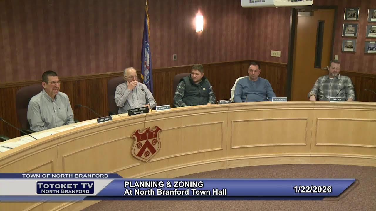 Planning & Zoning- 1/22/2026