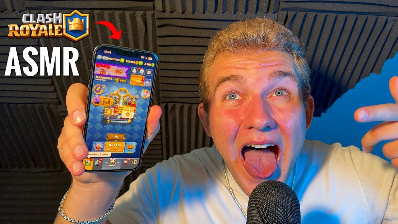 ASMR Clash Royale (10k trophy push)