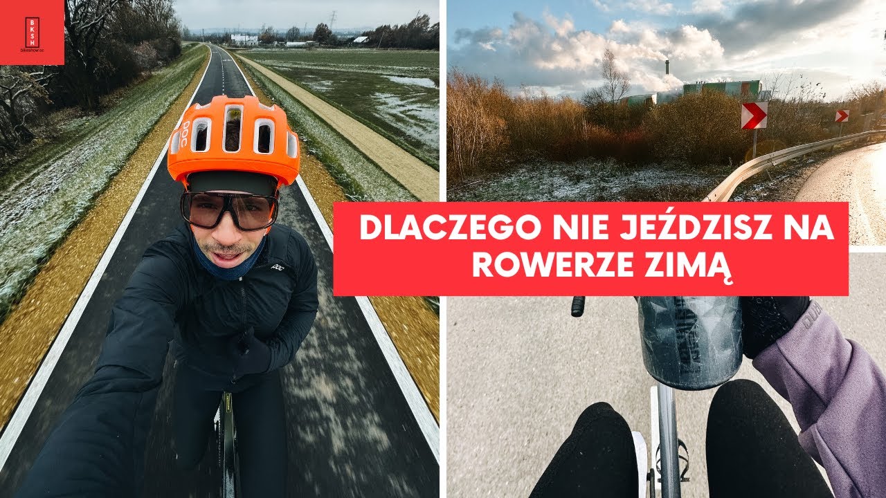 Dlaczego nie jeździsz na rowerze zimą?