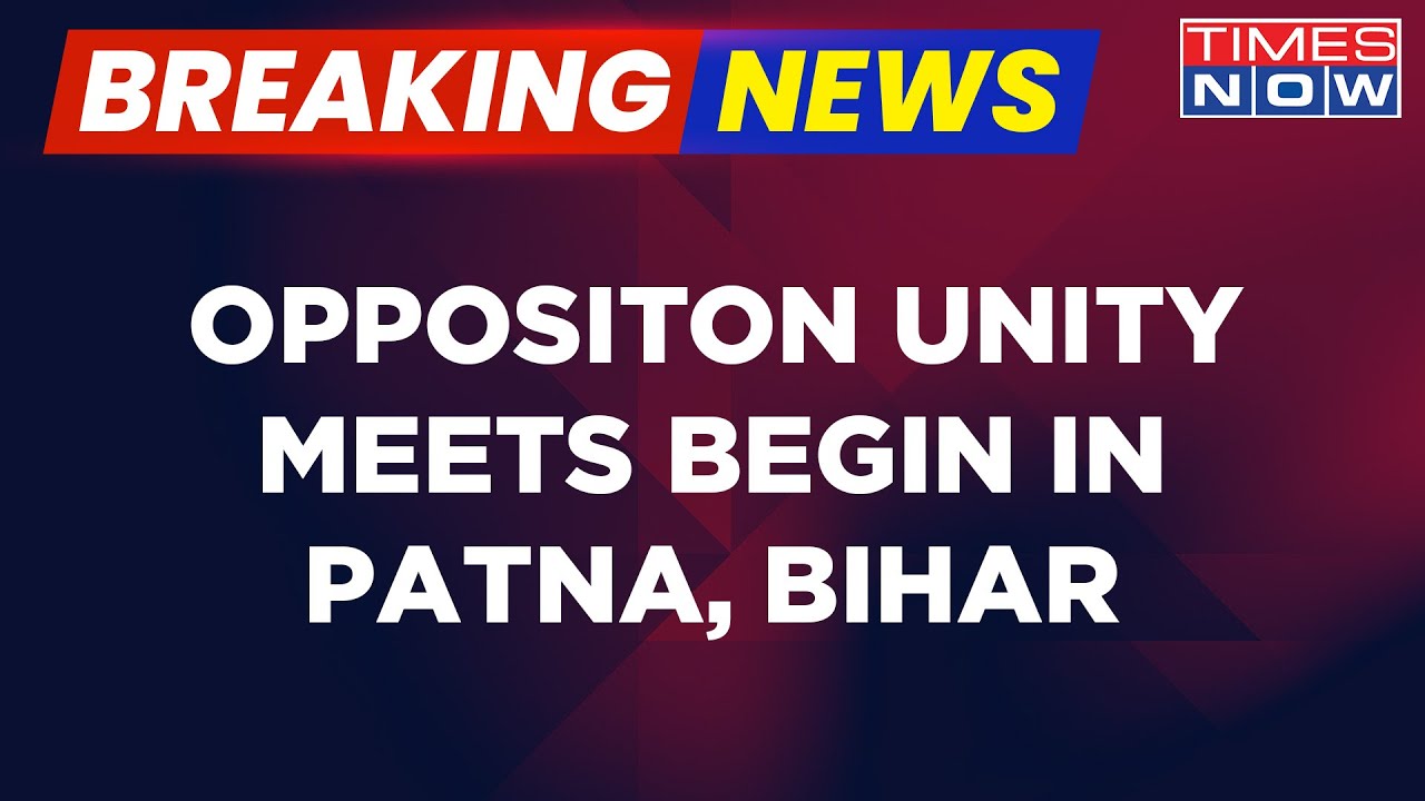 Breaking News | Opposition Parties Unite In Patna, Bihar For 2024 Lok Sabha Elections&nbsp;|Latest Update