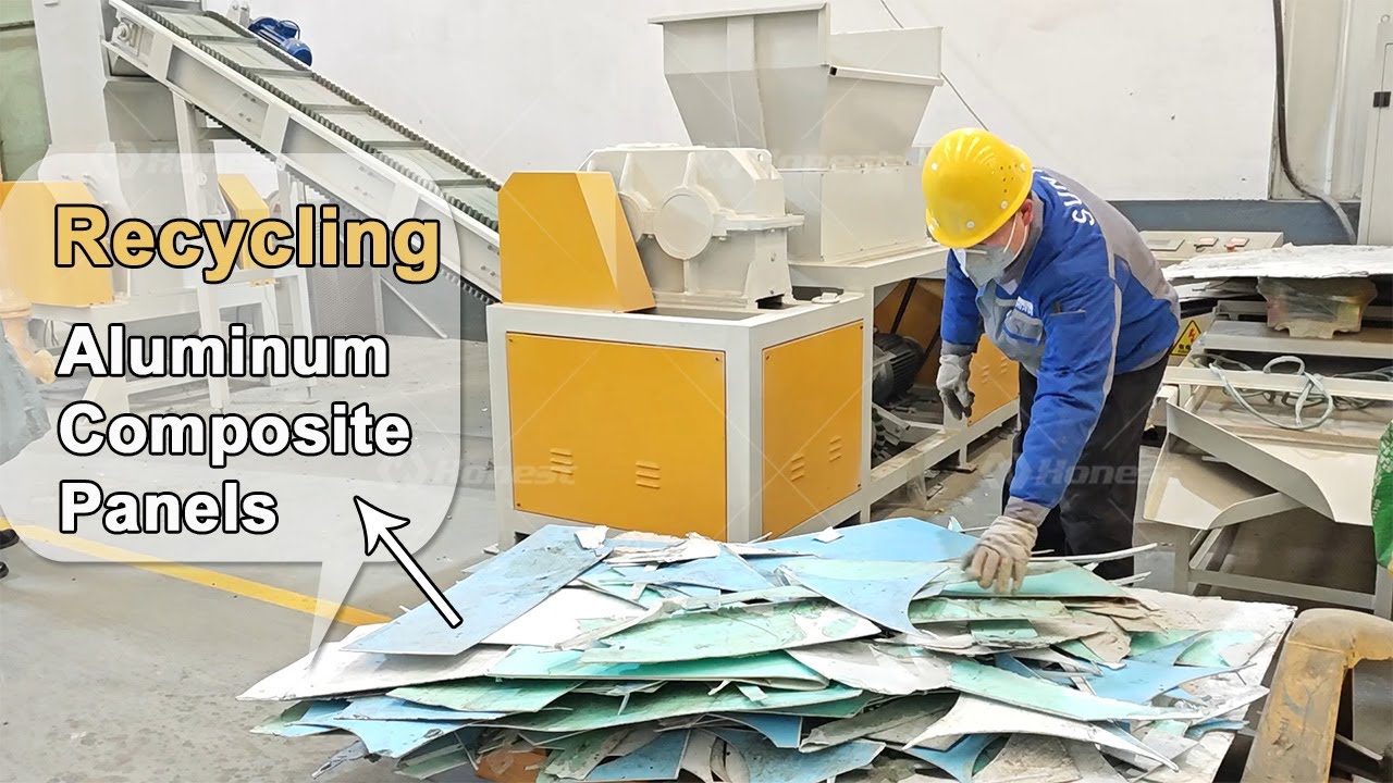 Profitable ACP Recycling Starts Here | Aluminum & Plastic Separation System