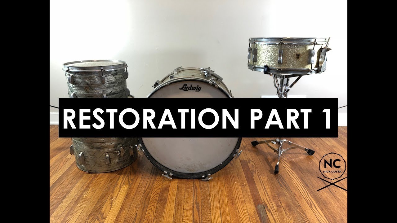 1967 Ludwig Downbeat Restoration (Part 1)