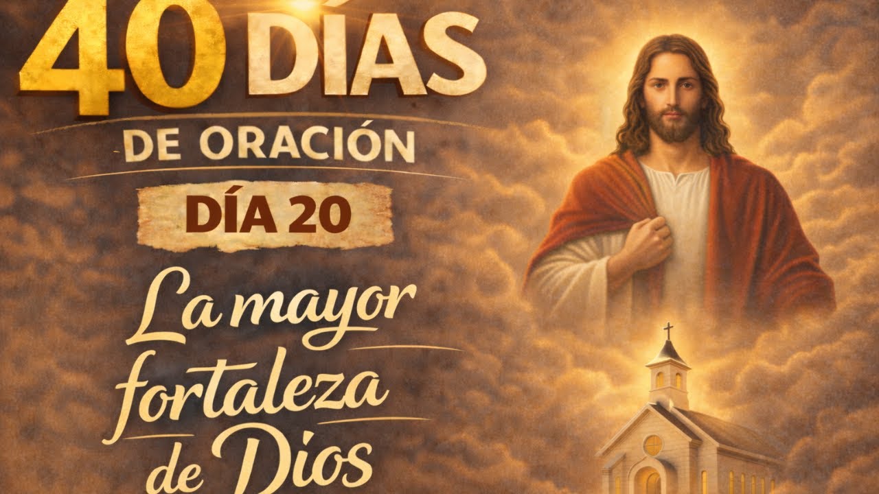 40 DÍAS DE ORACIÓN TEMA 20 LA MAYOR FORTALEZA DE DIOS