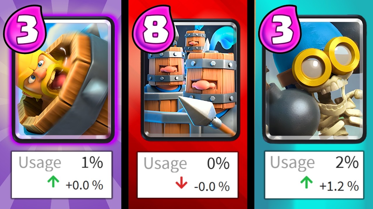 The WORST Cards in Clash Royale History (PART 2)