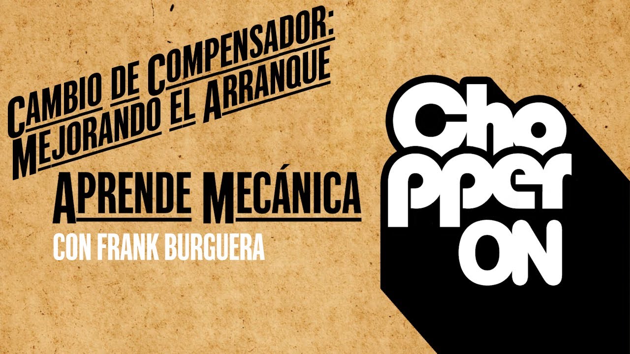 Aprende Mecánica con Frank Burguera - Cambio de Compensador Twin Cam 96 - Mejorando el arranque