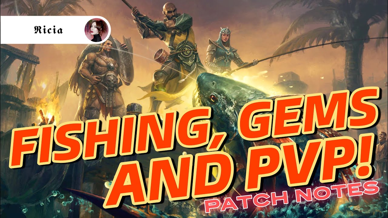 PATCH NOTES - Cursed Solstice. Fishing, Gems and PVP. Diablo Immortal Updates.