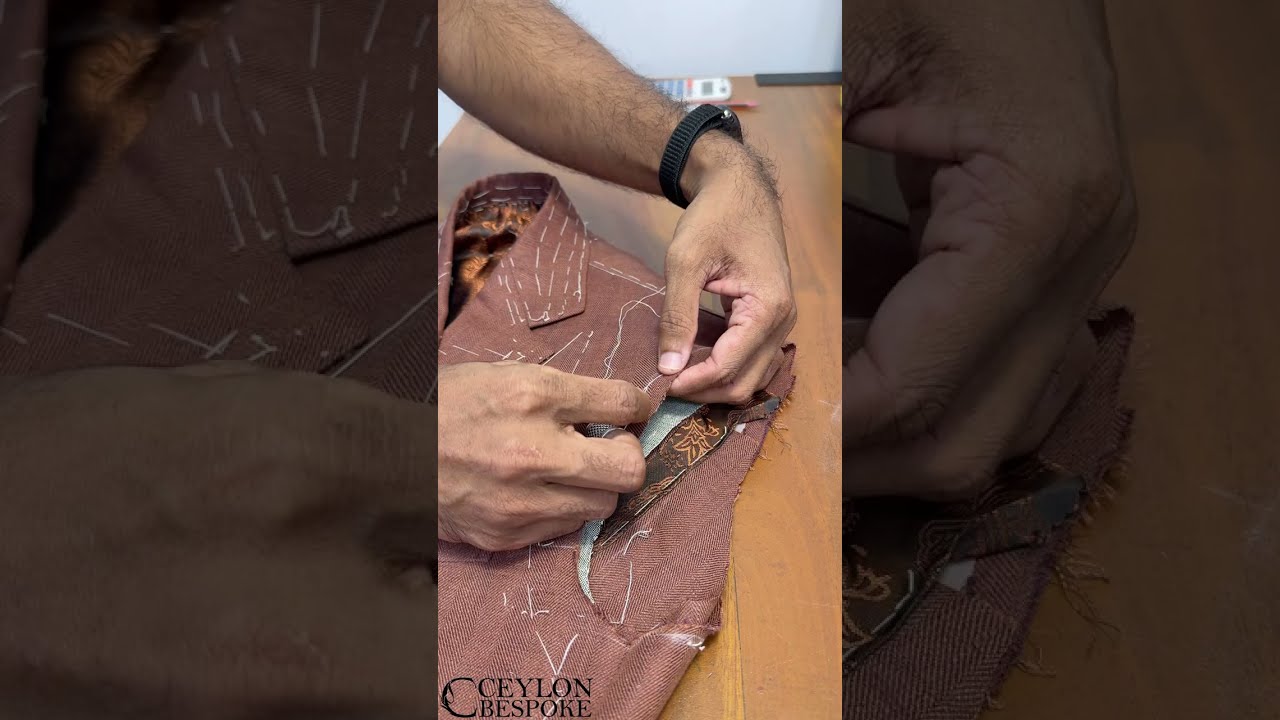 True Bespoke Suit Construction | Handcrafted Details ASMR