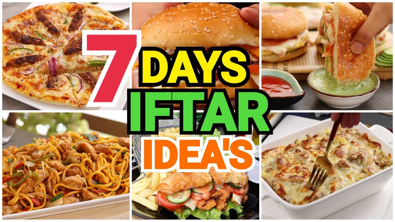 7 Days Iftar Recipes ideas by (YES I CAN COOK)