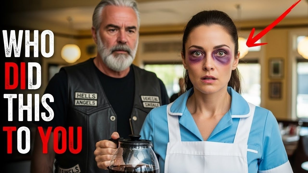 What Happened To You? — Hells Angel Saw the Bruise On Waitress’ Face. What He Did Next SHOCKED!