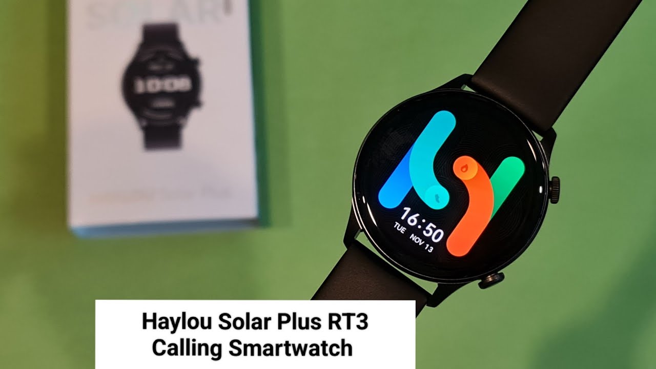 Haylou Solar Plus RT3 Calling Smartwatch Amoled Display | Unboxing Review | Xcessories Hub Pakistan