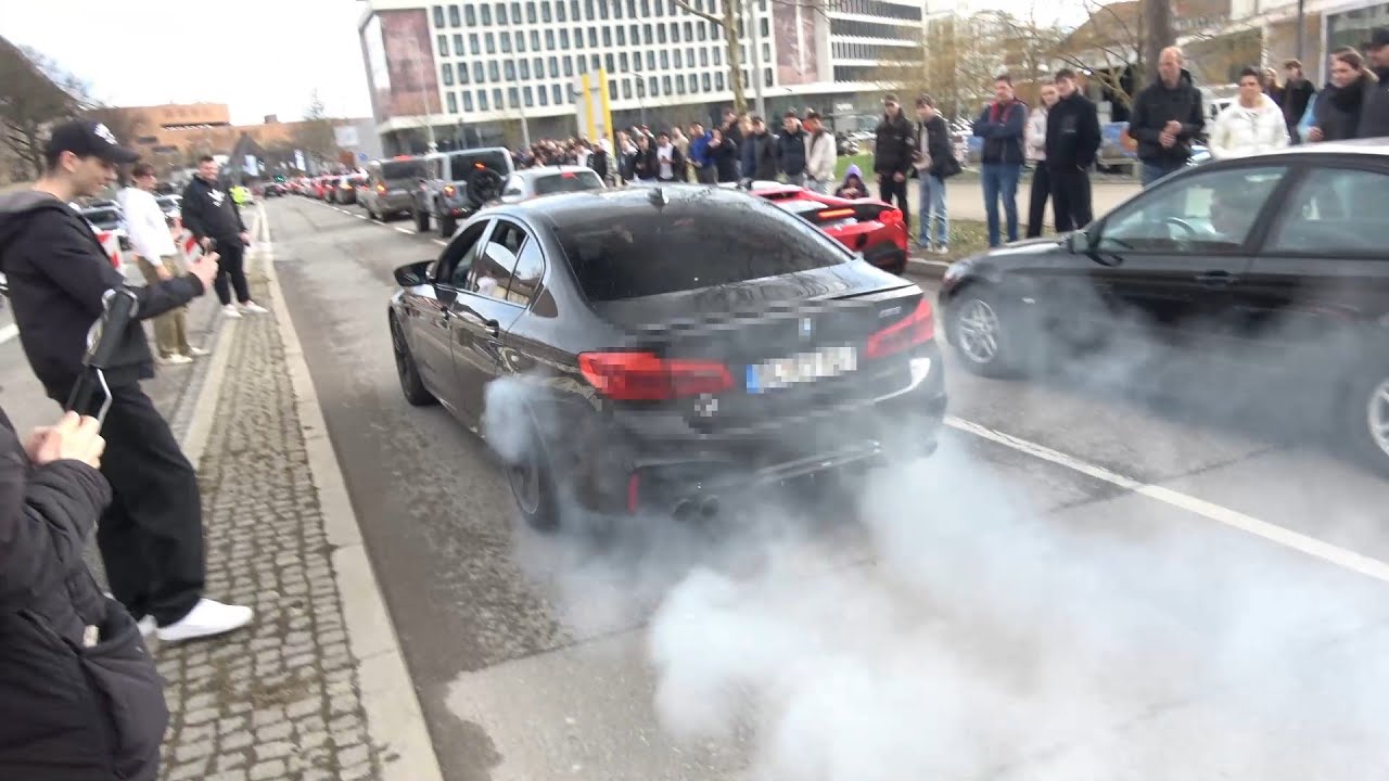 SEASON OPENING at MOTORWORLD B&Ouml;BLINGEN (2025) -Sounds, Burnout, Crazy Cars
