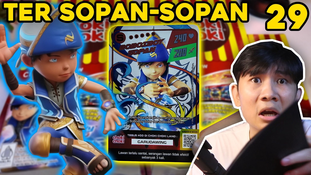 BUKA SEASON 2 PART 2 LANGSUNG TERSOPAN SOPAN. CHOKI CHOKI BOBOIBOY MONSTA GALAXY CARD PART 28