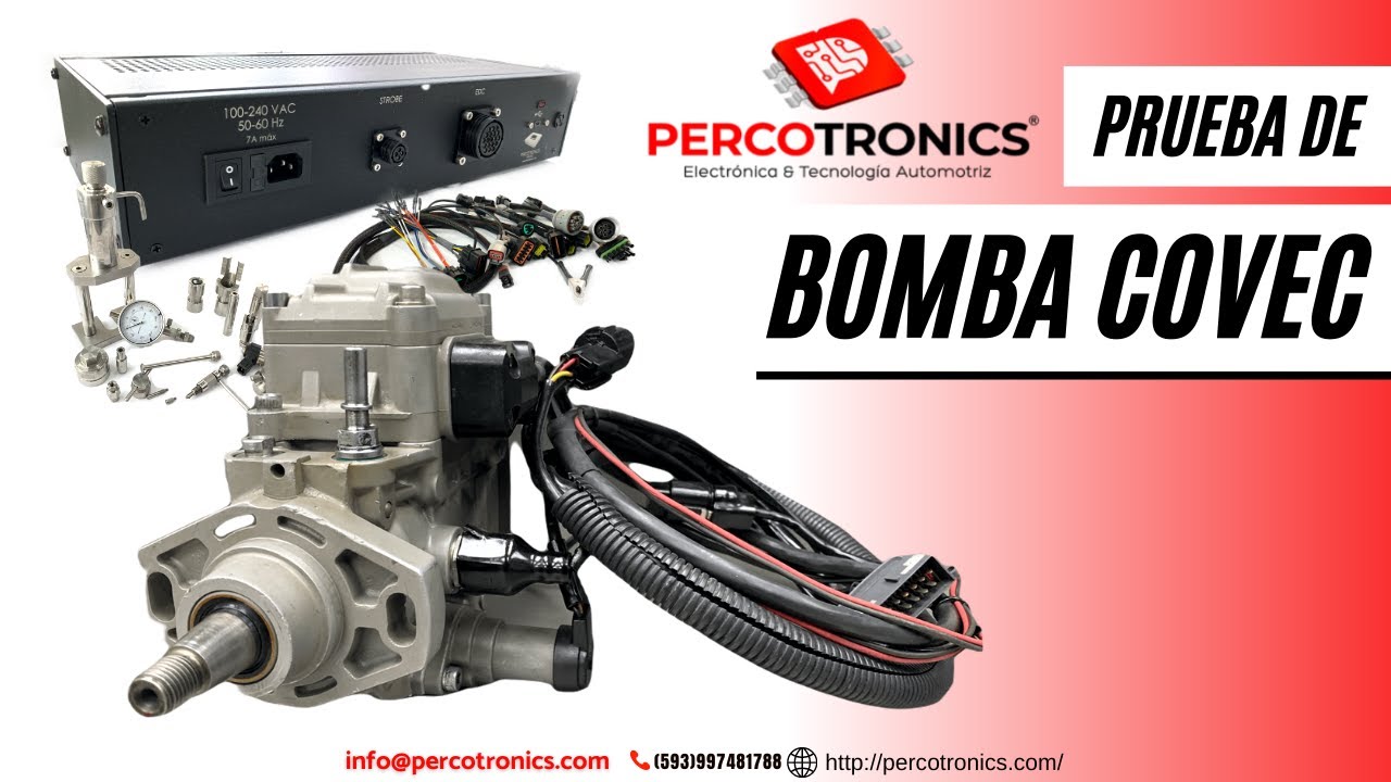 Prueba de Bomba COVEC en EDC TESTER