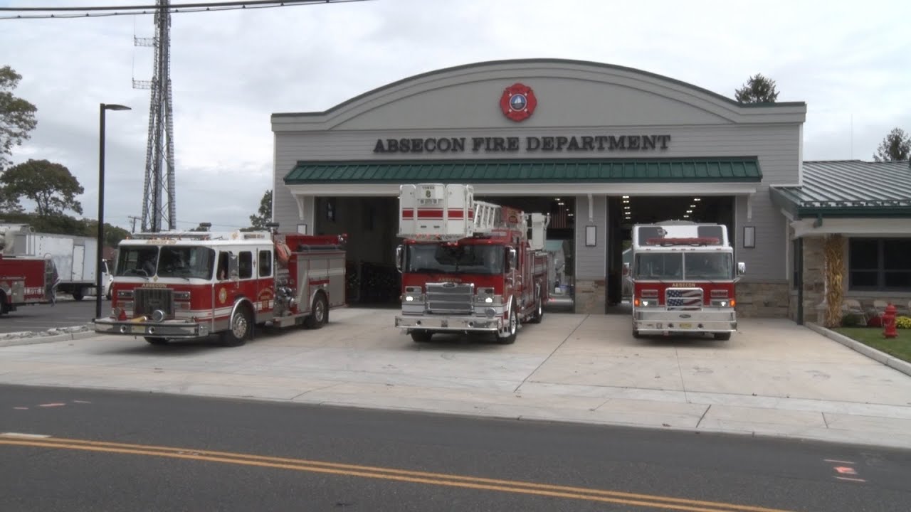 Absecon,NJ Fire Department Parade, Building Dedication & Tower 8 Housing 10/23/21