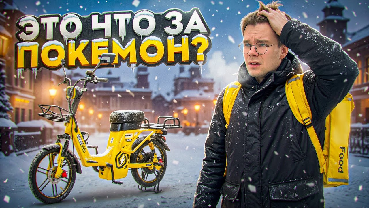 МОЙ НОВЫЙ ЭЛЕКТРОВЕЛ. Первый взгляд на Minako UNO