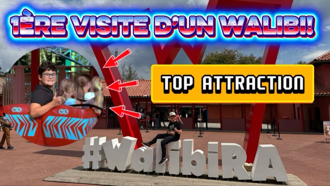 1ere visite d’un parc #WALIBI 🎢 🐞 = TOP ATTRACTION