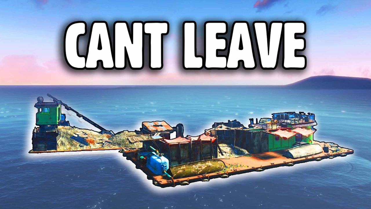 Can You Play Fallout 4 Without Leaving This Raft?