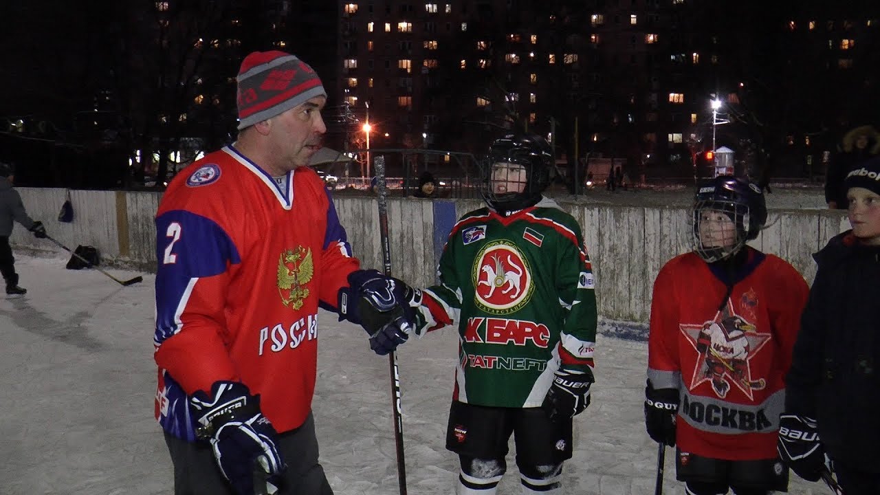 Дворовый хоккей в Рязани. РВ ТВ