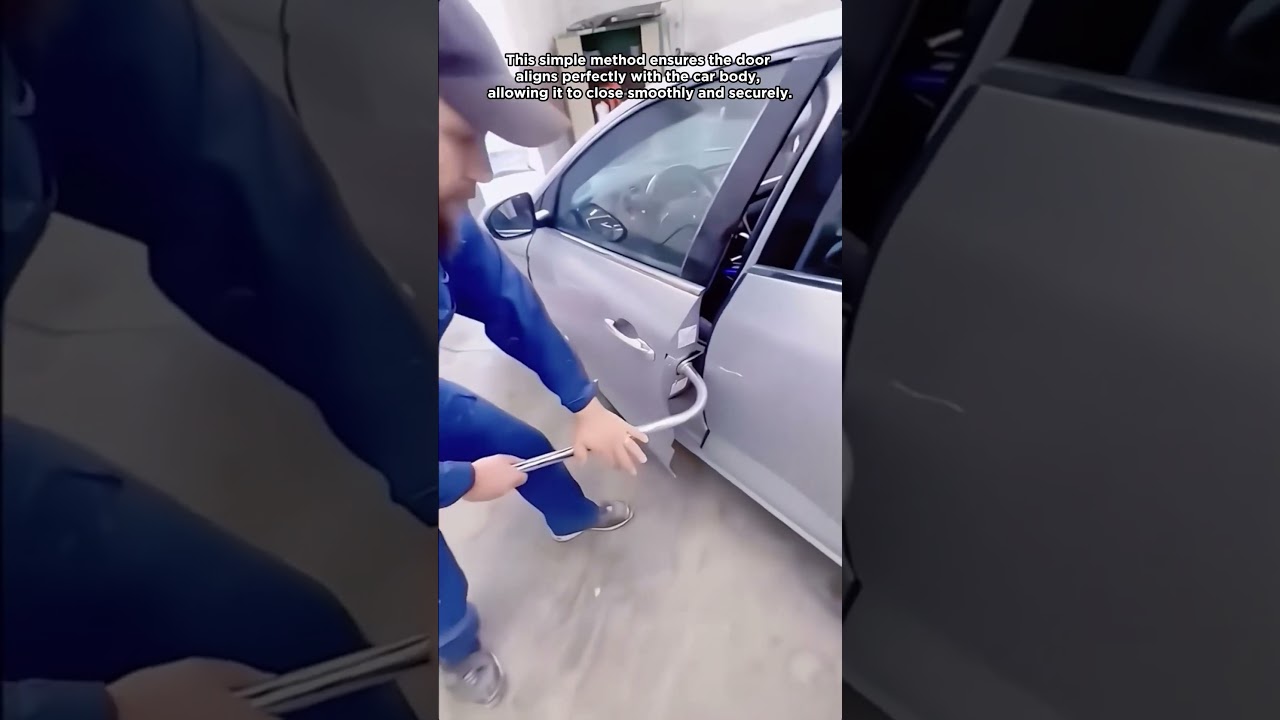 Simple Tools, Precise Results: Car Door Alignment