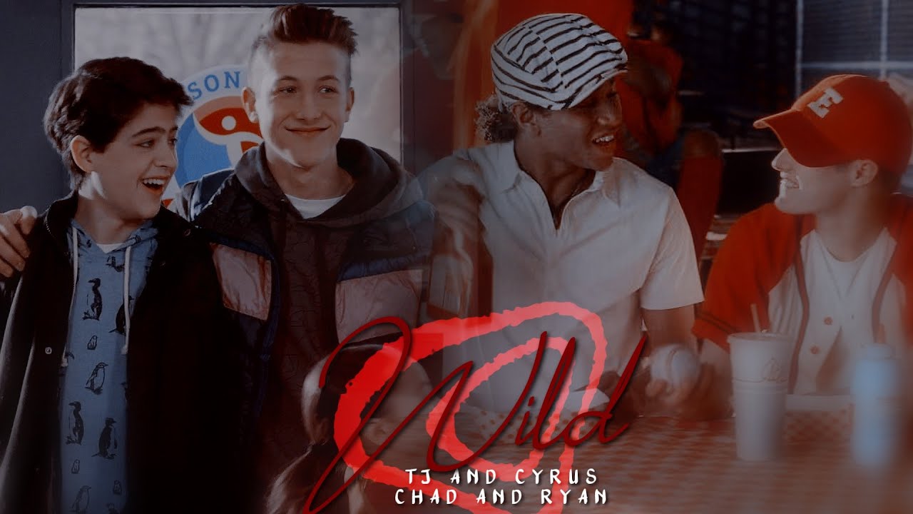 ►tj & cyrus + chad & ryan || wild. (for Maria)