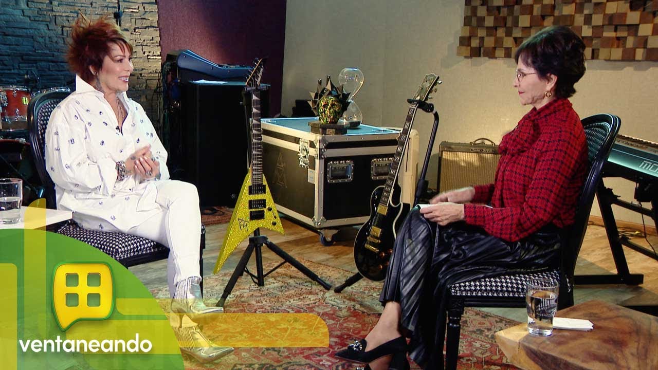 Alejandra Guzmán recibió EN EXCLUSIVA a Pati Chapoy en su estudio de grabación | Ventaneando