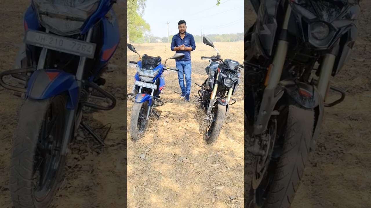BAJAJ PULSAR NS160 VS TVS APACHE RTR 160 DRAG RACE WHICH BETTER TVS APACHE OR BAJAJ PULSAR