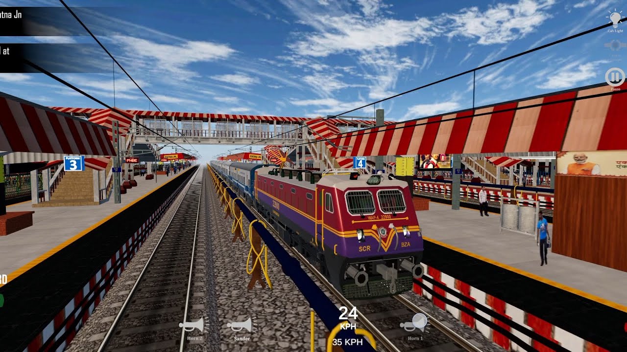 Indian Railways 🚂🚃🚃🚃🚃#railwaycontent #railwaygamez #railroadcrossing 