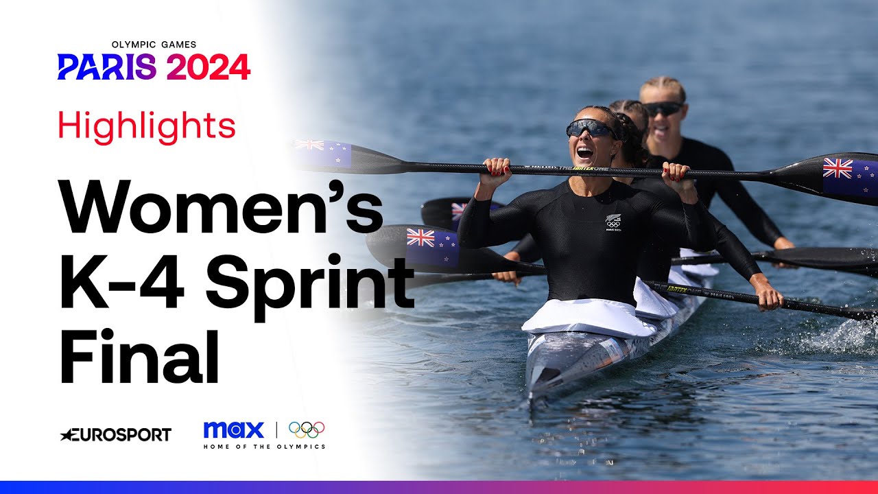 WHAT A RACE! 🛶 | Women's K-4 500m Canoe Sprint | #Paris2024