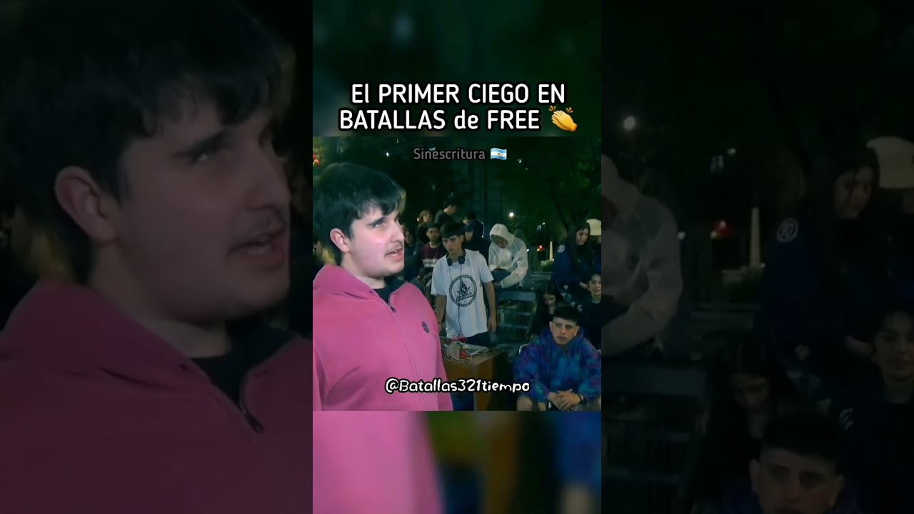 EL PRIMER CIEGO 😳🔥 EN BATALLAS DE FREESTYLE