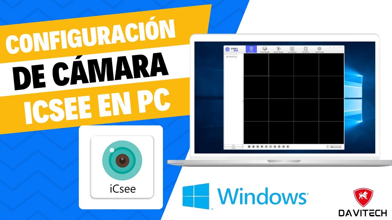 Configura tus cámaras iCSee en tu PC Windows - Fácil