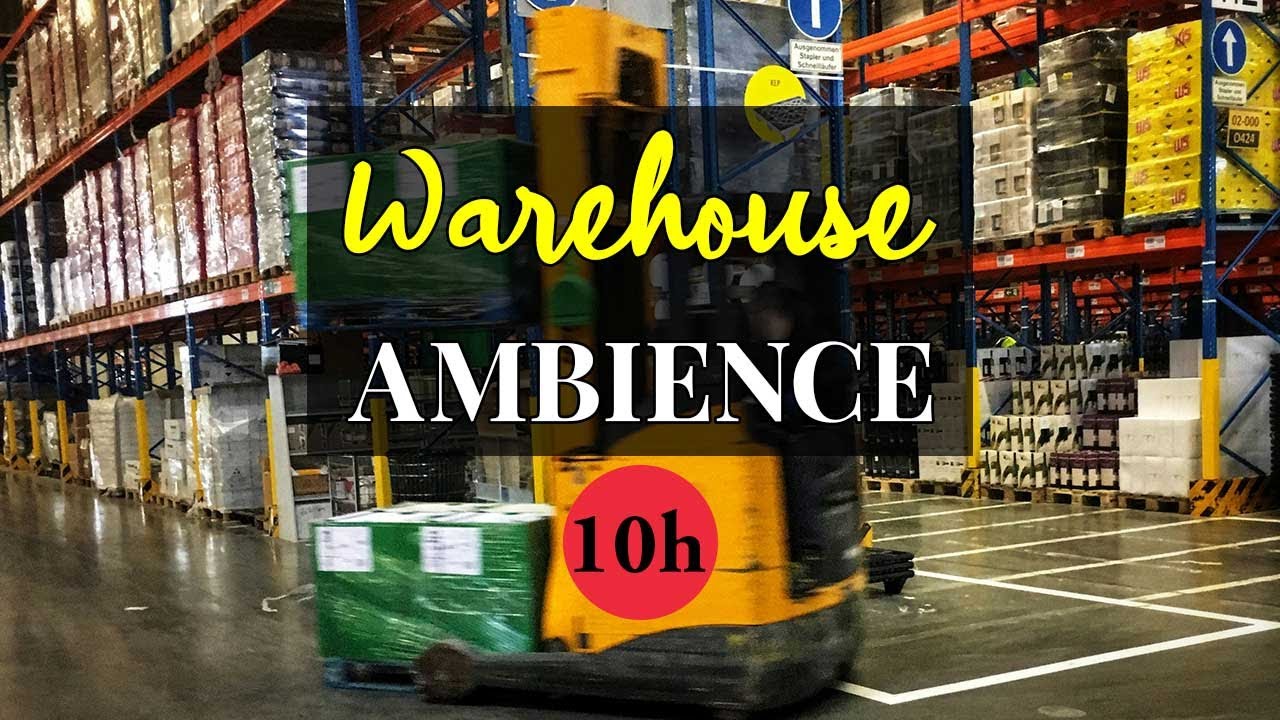 Warehouse Symphony: Explore the Mesmerizing Sounds of Immersive Industrial Soundscape - 10h
