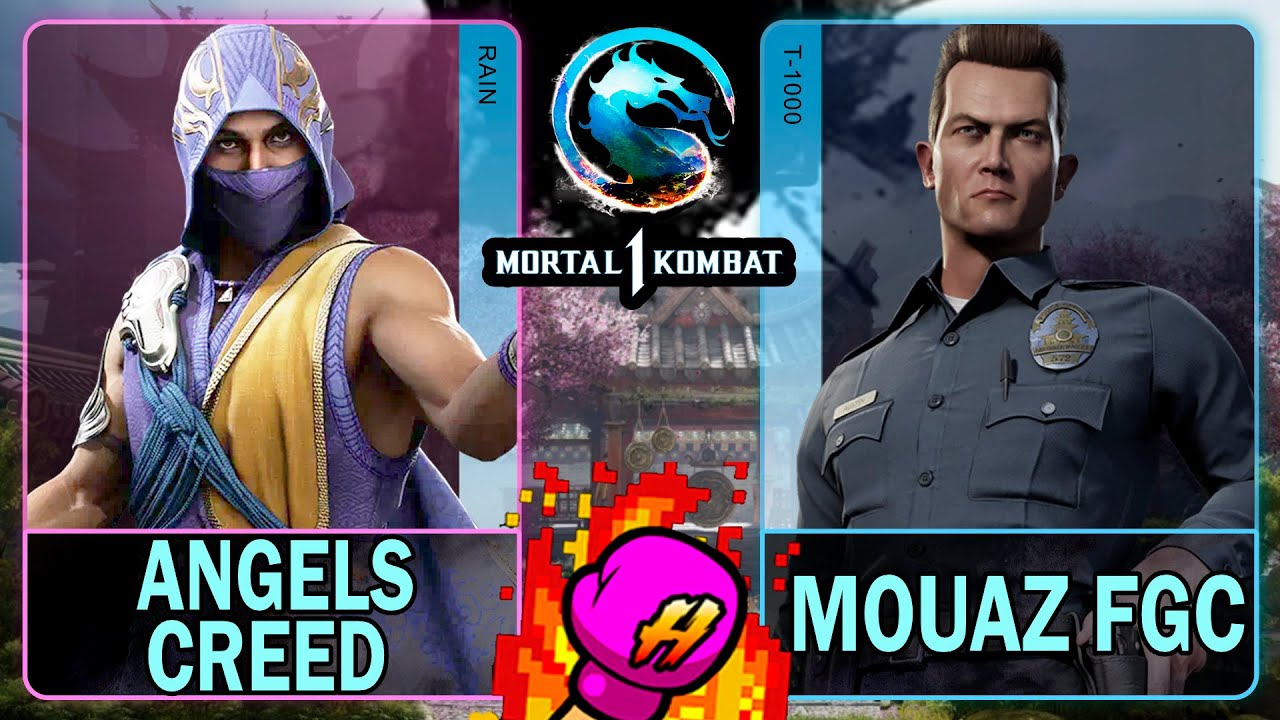 MK1 Angels Creed (RAIN) VS Mouaz FGC (T-1000)🥊Mortal Kombat 1🥊4K 60ᶠᵖˢ