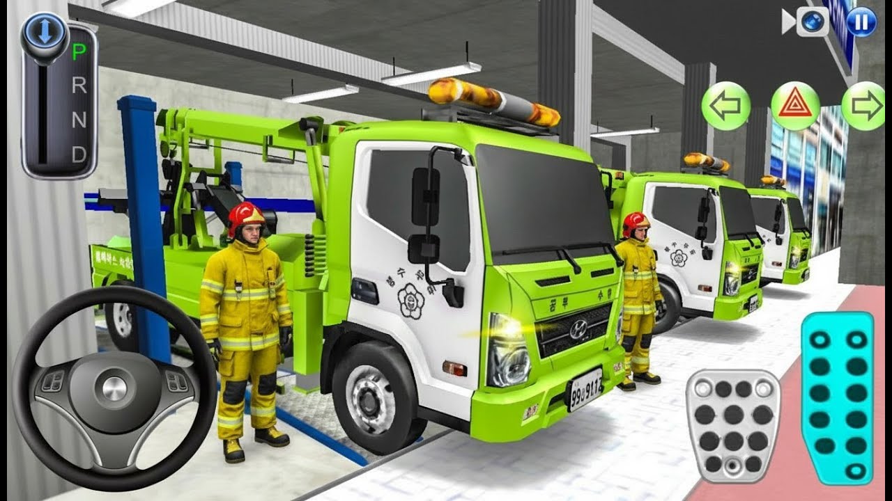 3D Driving Class Simulation -- USA Funny 3D Car Officer Refuel His Super Car Gas Crazy Gameplay