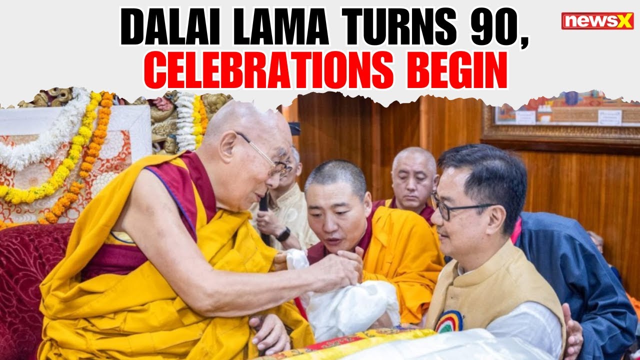 Dalai Lama’s 90th Birthday: Richard Gere, Union Ministers Join Celebrations in Dharamshala | NewsX